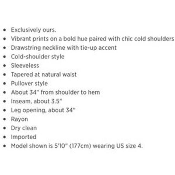 Winston White Red floral cold shoulder Romio Romper size small - Picture 9 of 10